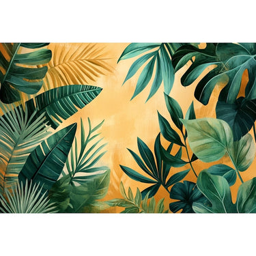 Leaf Print Canvas